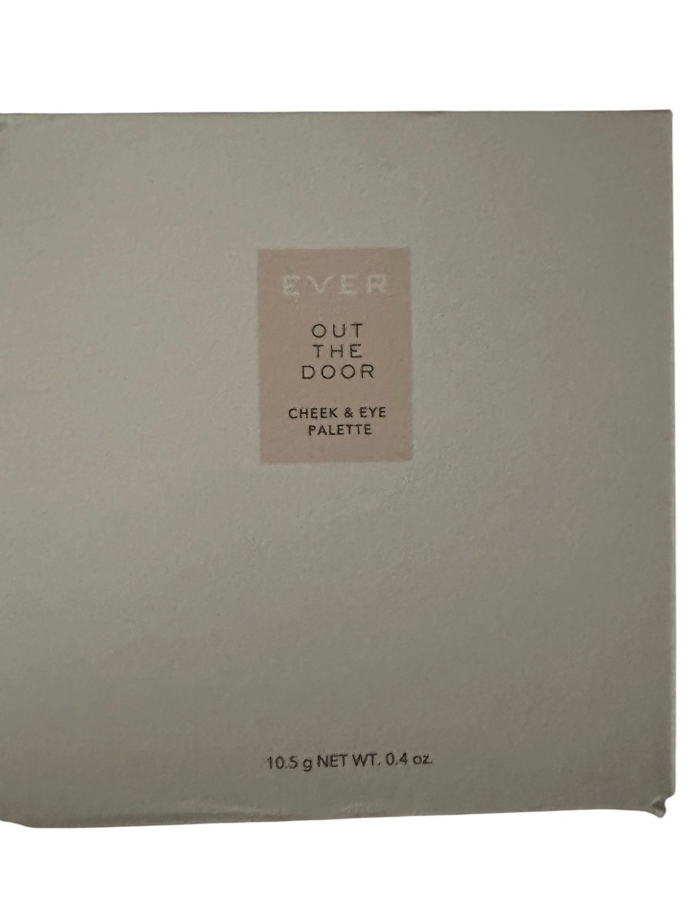 Ever Out The Door Cheek & Eye Palette Neutral Pink Beige